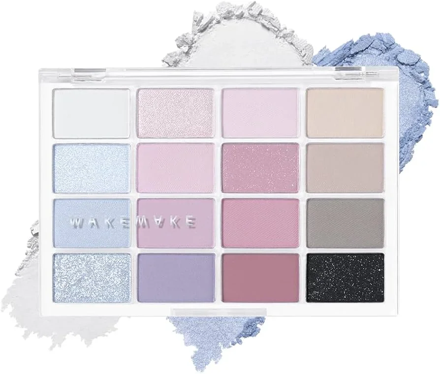 Палетка теней для век WAKEMAKE Soft Blurring Eye Palette 13 bluecore blurring