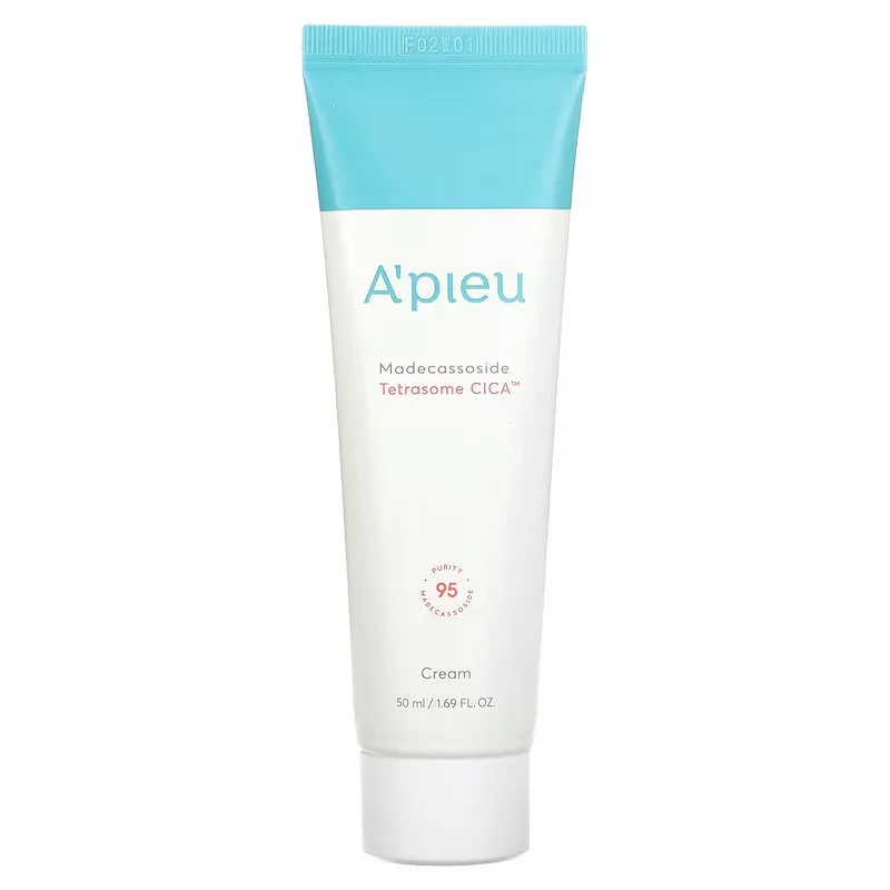 Крем для лица восстанавливающий с мадекассосидом A'pieu Madecassoside Tetrasome Cica Cream