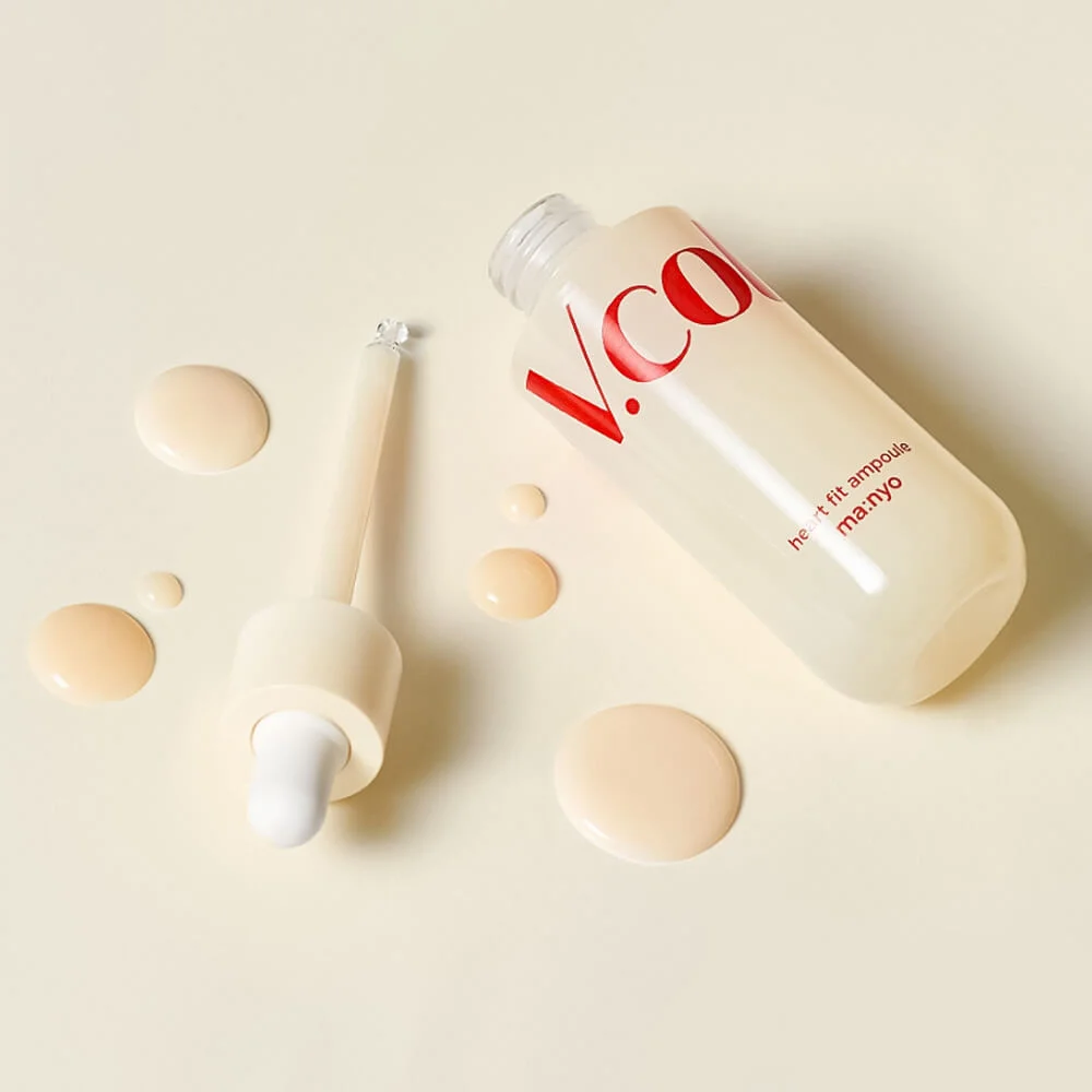 Укрепляющая ампула с веганским коллагеном Manyo VCollagen Heart Fit Ampoule