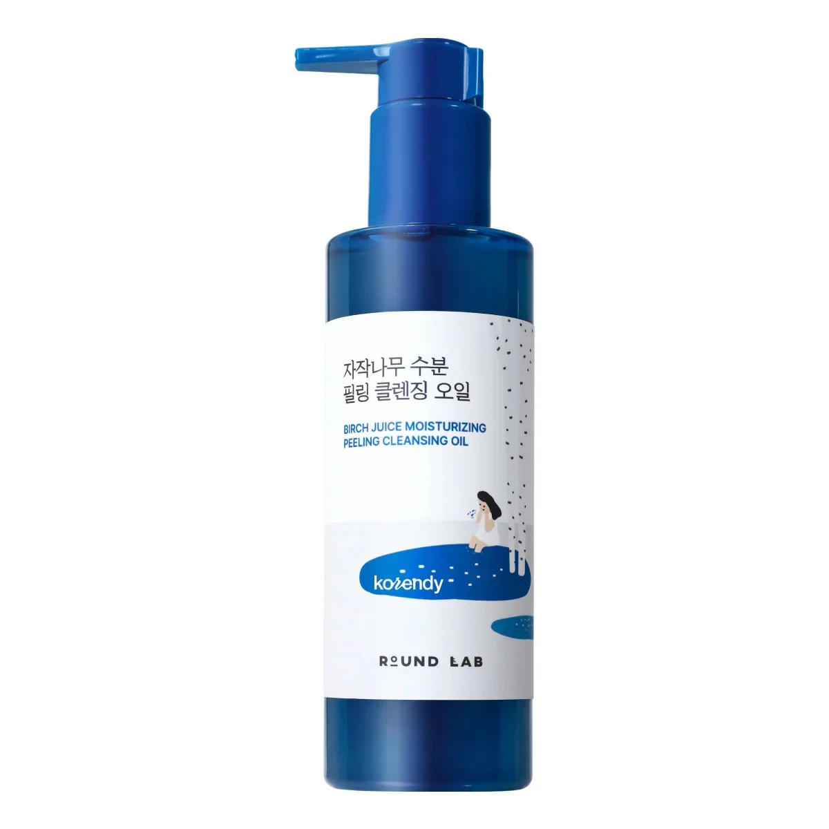 ROUND LAB Birch Juice Moisturizing Peeling Cleansing Oil Гидрофильное пилинг масло