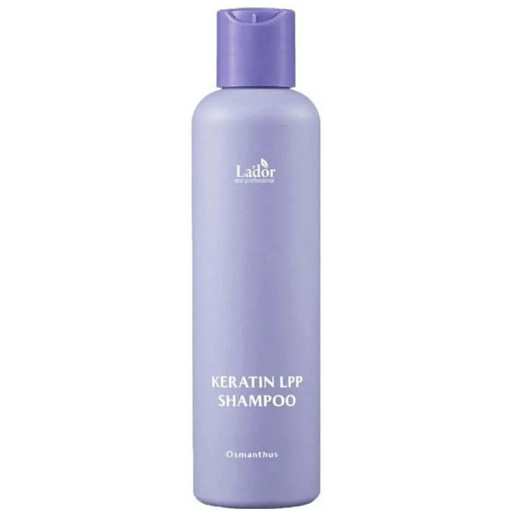 Парфюмированный бессульфатный шампунь с кератином Lador Keratin LPP Shampoo Osmanthus 200мл