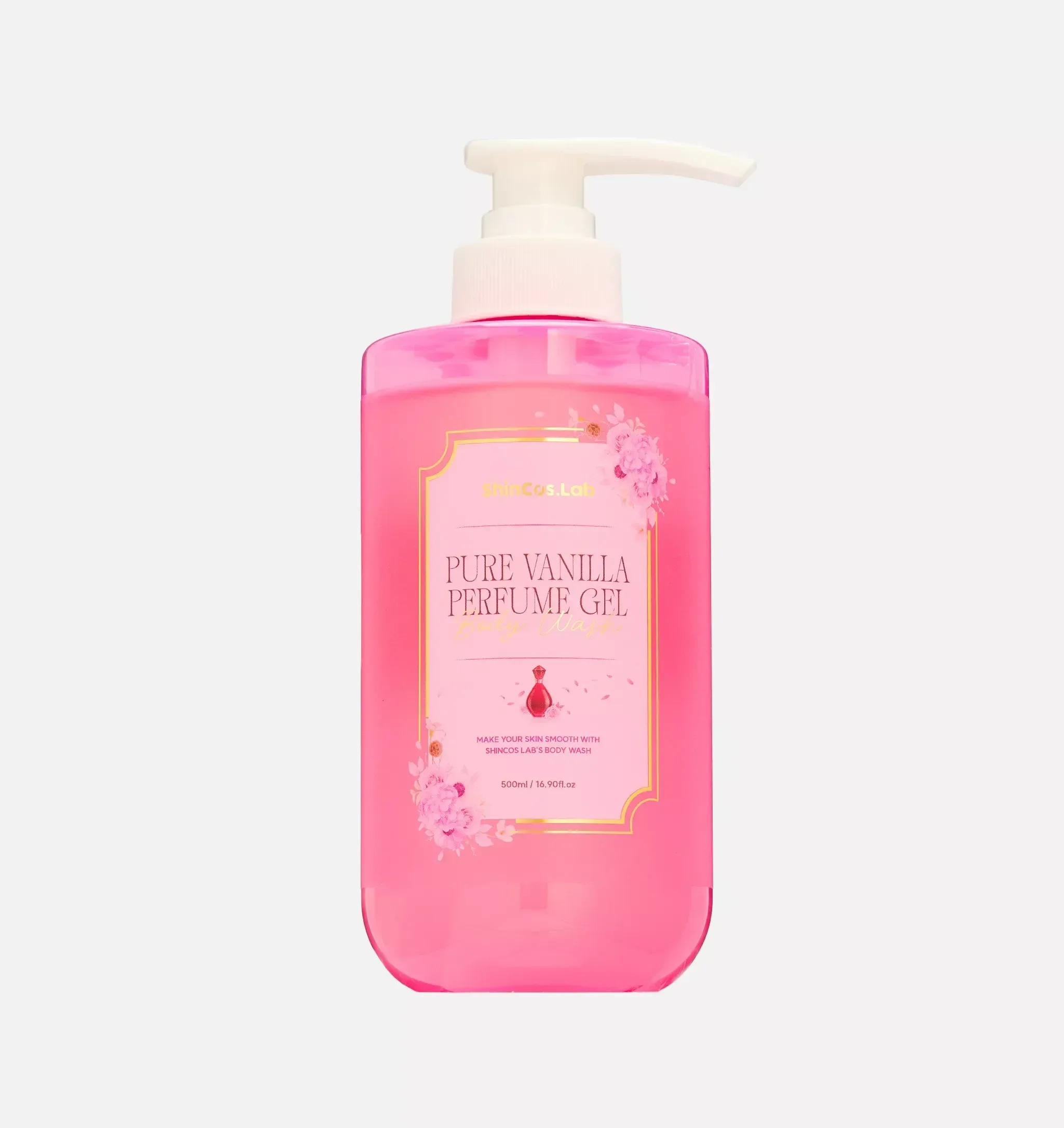 ShinCos.Lab Pure Vanilla Perfume Body Wash Парфюмированный гель для душа Ваниль 500 мл 