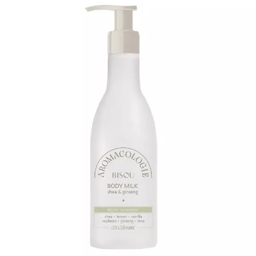 BISOU Аromacologie Молочко для тела Питательное, Ши и Женьшень, 300мл 