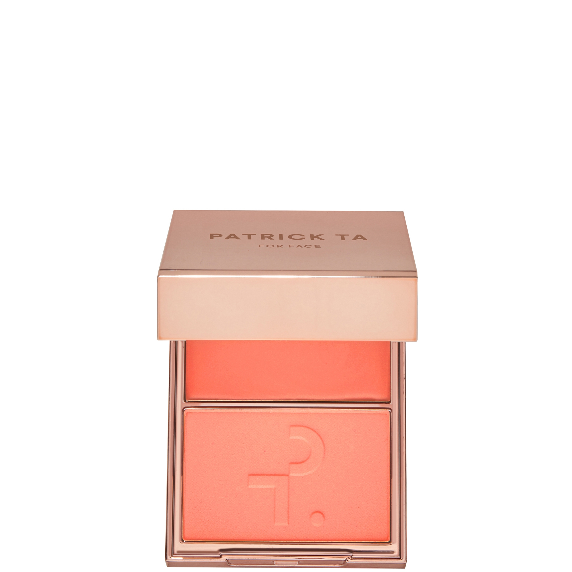 Палетка из двух кремовых и пудровых румян Patrick Ta Major Headlines Double Take Cream, Powder Blush Duo she's the moment she's the moment