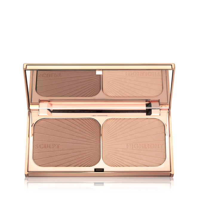 Палетка контура и хайлайтера Charlotte Tilbury Filmstar bronze&glow LIGHT TO MEDIUM