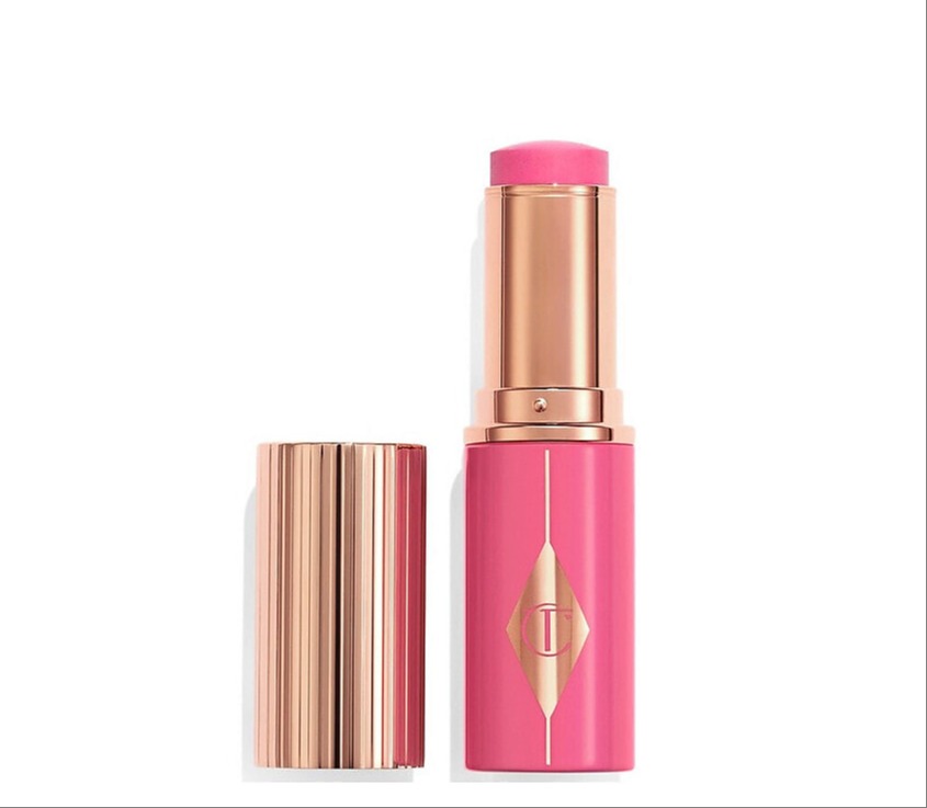 CHARLOTTE TILBURY Кремовые румяна в стике Unreal Blush Healthy Glow Stick, Pinky Glow