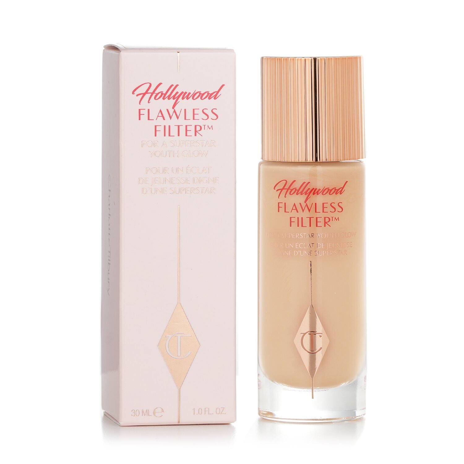 Тон Charlotte Tilbury Hollywood Flawless Filter 2,5 Fair 30 мл