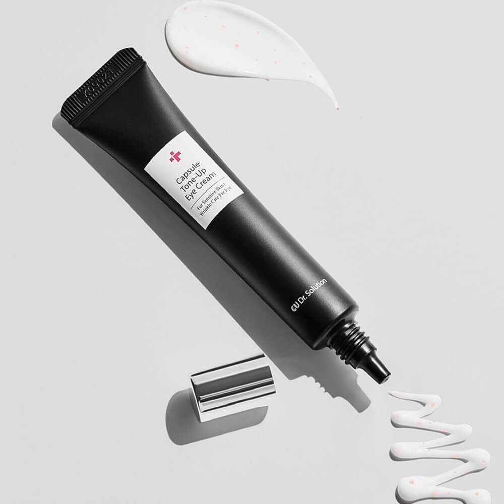 Омолаживающий крем для век с нанокапсулами CUSKIN Dr. Solution Capsule Tone-Up Eye Cream