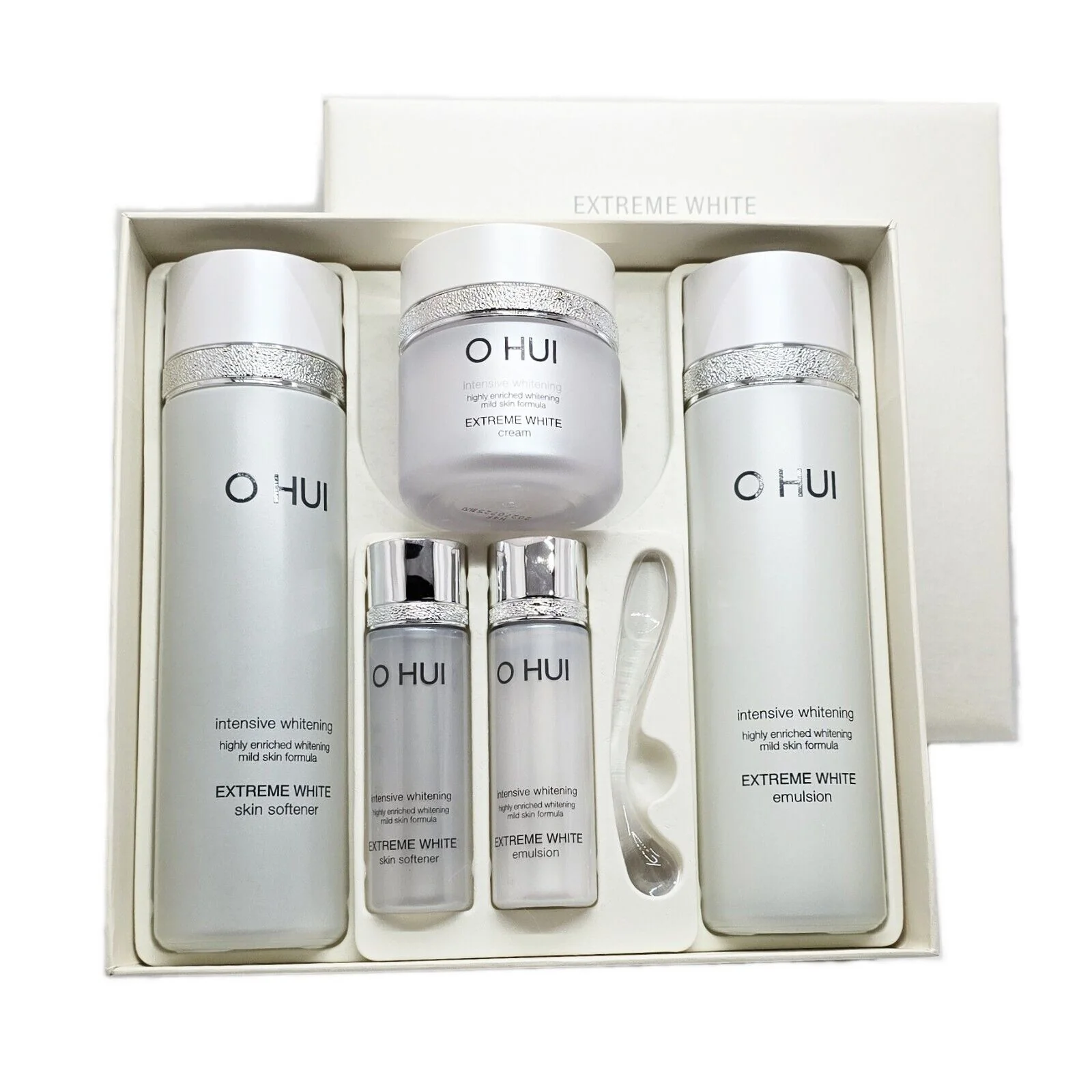 Премиальный набор осветляющих миниатюр O HUI Extreme White 5pcs Gift Set