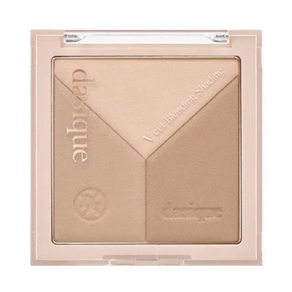 Палетка для контуринга Dasique V−Cut Blending Shading 01 Warm