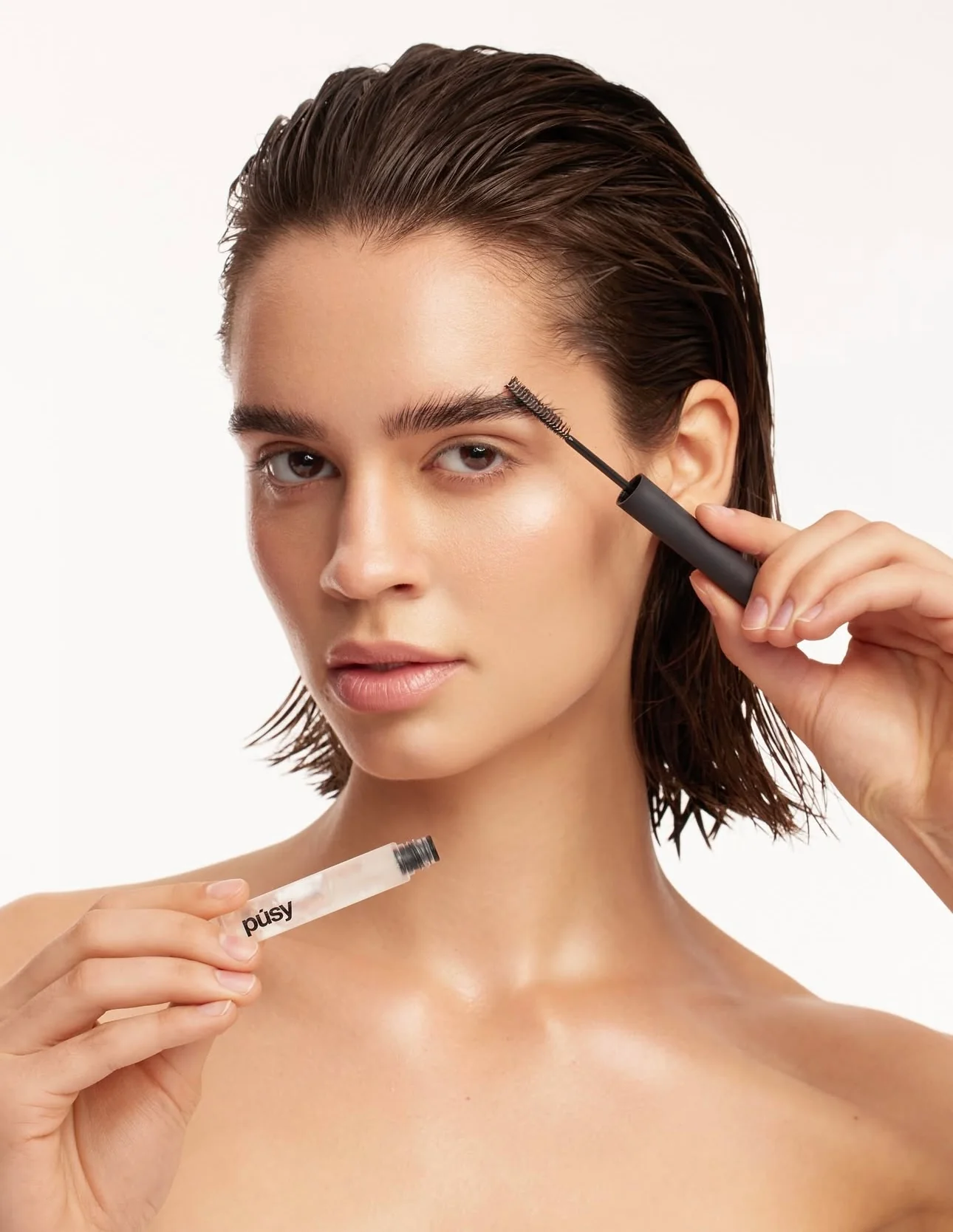 Гель для бровей для сильной фиксации PUSY STRONG FIX Brow Gel