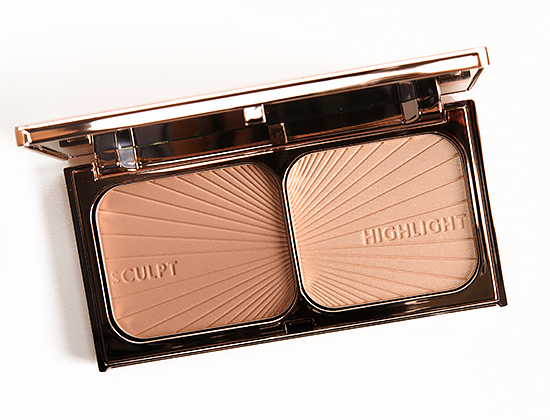 Палетка 3.5 g контура и хайлайтера Charlotte Tilbury Filmstar bronze&glow LIGHT TO MEDIUM 3.5 g