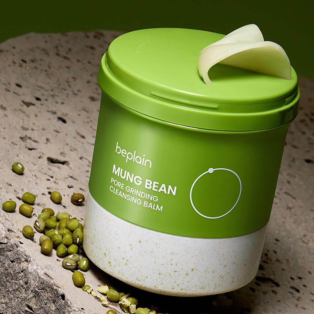 Гидрофильный бальзам с бобами маш для очищения пор beplain Mung Bean Pore Grinding Cleansing Balm