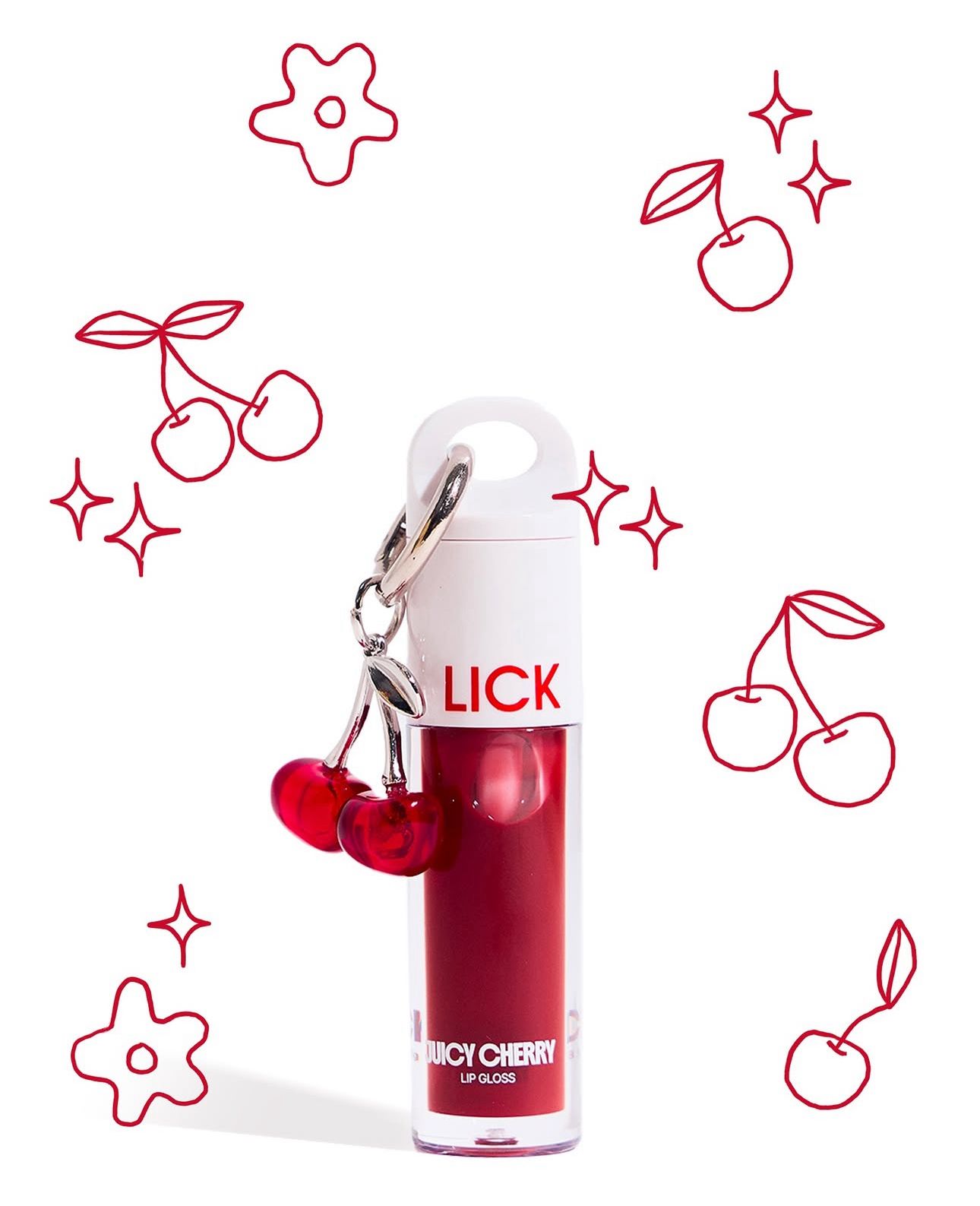 Блеск для губ  LICK BEAUTY Вишня Cherry 01 01 Cherry 