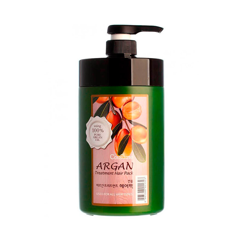 Восстанавливающая маска с аргановым маслом Confume Argan Hair Moisture Treatment Pack