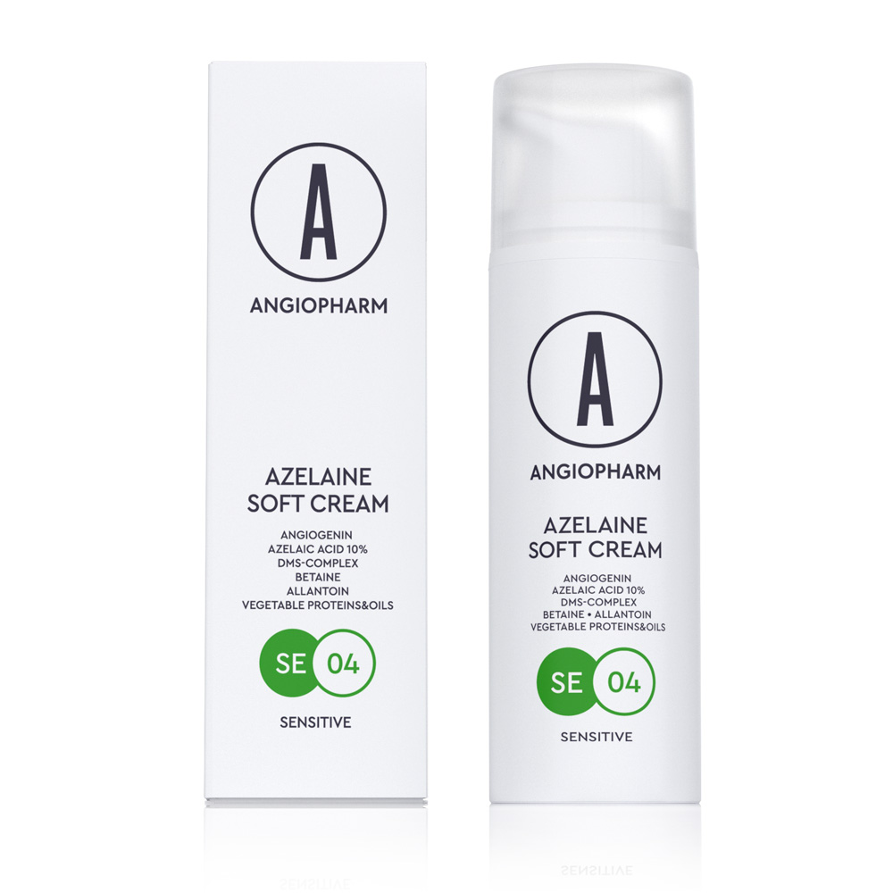 АЗЕЛАИНОВЫЙ КРЕМ ДЛЯ ЧУВСТВИТЕЛЬНОЙ КОЖИ, 50 МЛ ANGIOPHARM AZELAINE SOFT CREAM