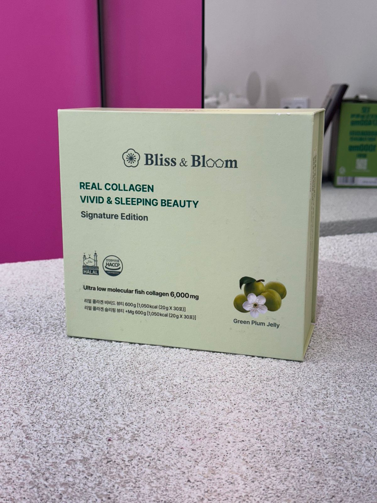 Желе коллаген BLISS BLOOM REAL COLLAGEN VIVID SLEEPING BEAUTY
