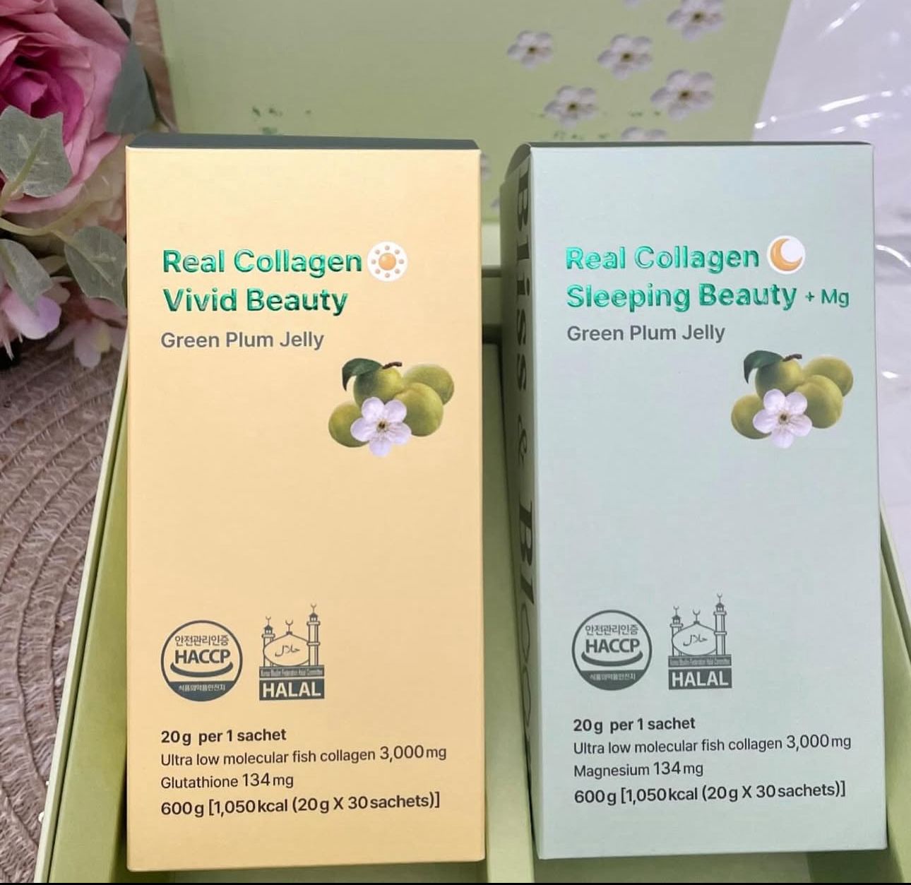 Желе коллаген BLISS BLOOM REAL COLLAGEN VIVID SLEEPING BEAUTY