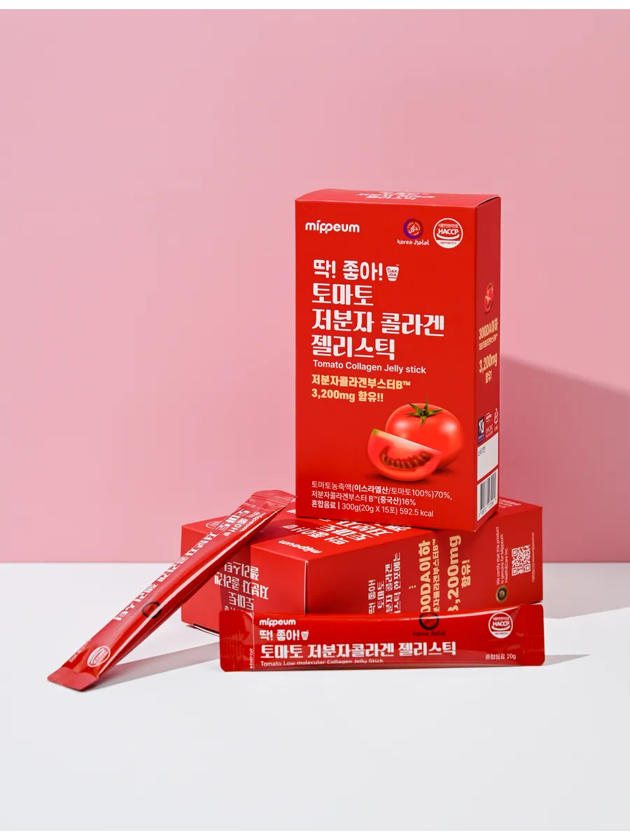 Коллаген желе Томат TOMATO COLLAGEN JELLY STICK