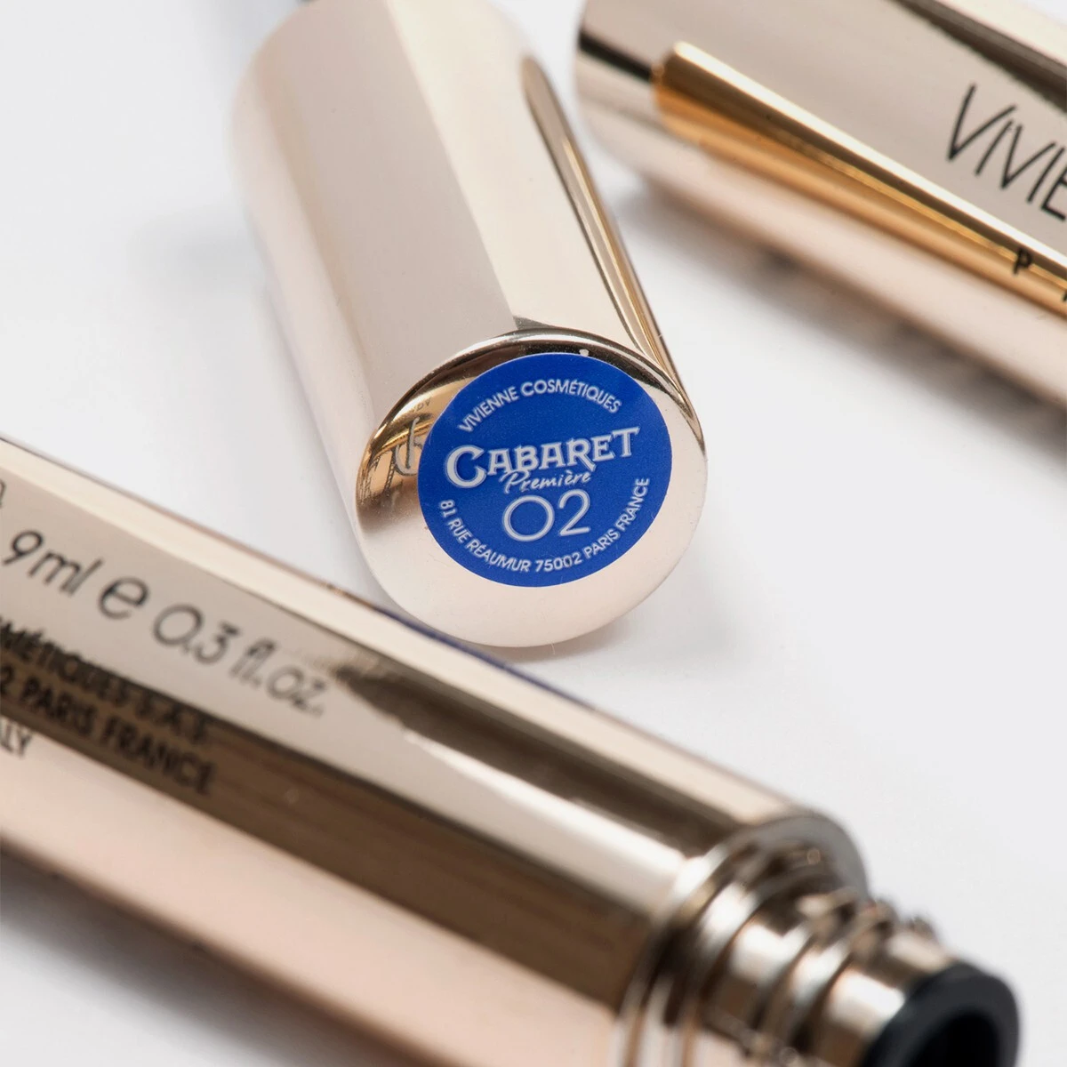 Тушь для ресниц Vivienne Sabo Cabaret Premiere с эффектом сценического объёма 02 Синий 9мл