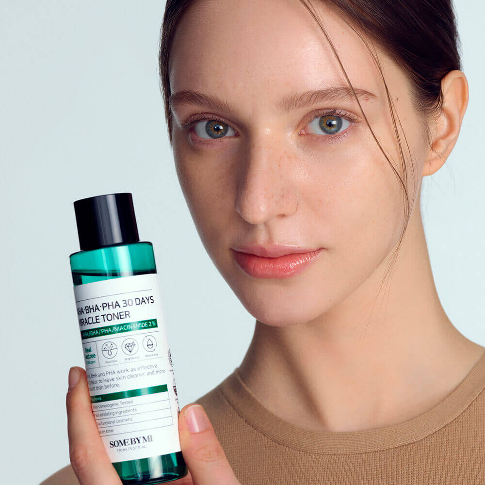 Кислотный очищающий тоник для проблемной кожи Some By Mi AHA-BHA-PHA 30 Days Miracle Toner