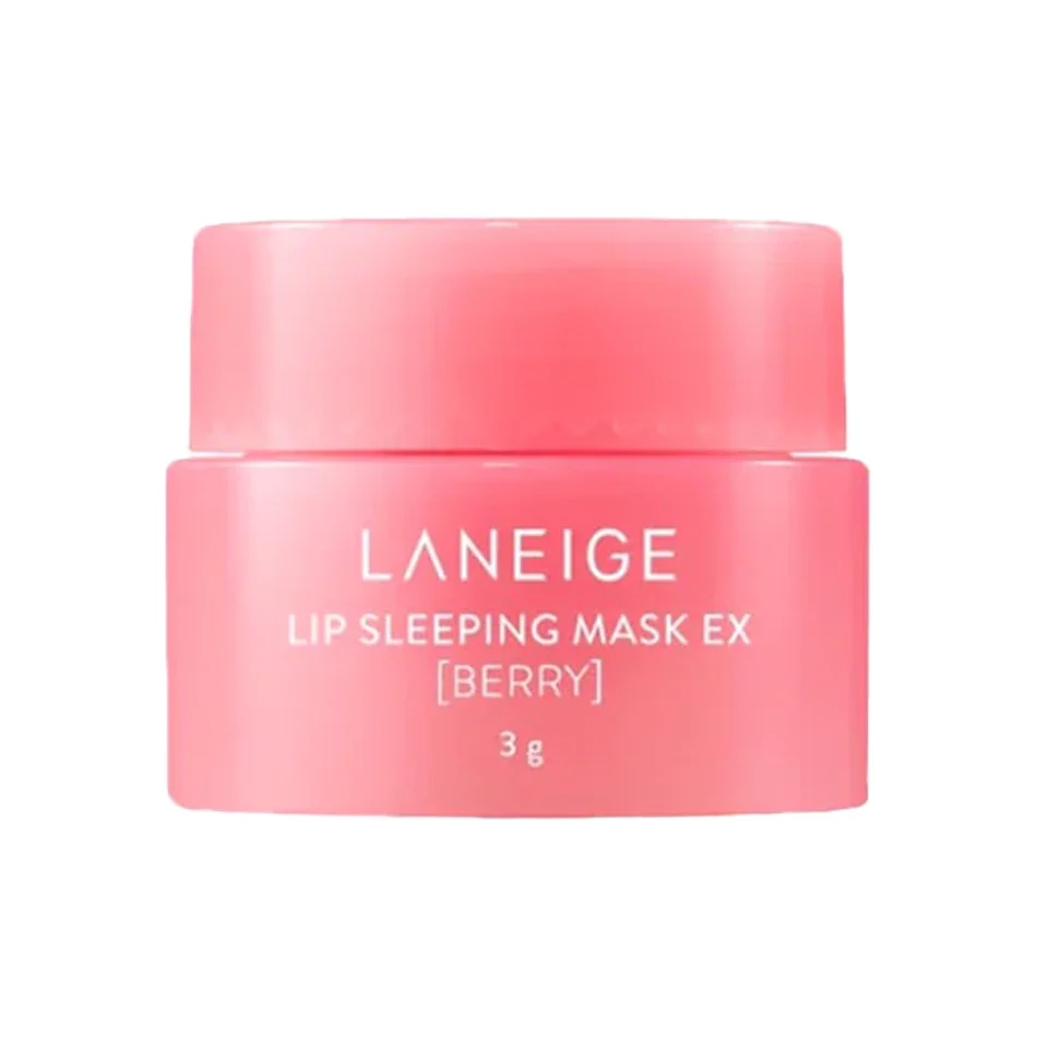 Маска для губ Laneige Lip Sleeping Mask Berry розовая 