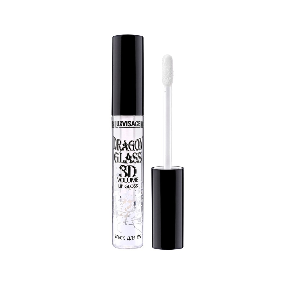 Блеск для губ Luxvisage Dragon Glass 3D volume Прозрачный 3мл