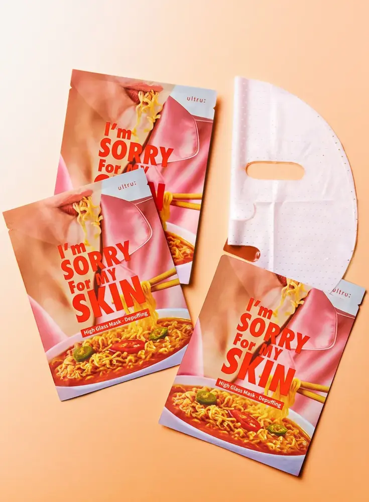 Тканевая маска High Glass Face Mask for Puffiness Reduction by M Sorry For My Skin - 20ml