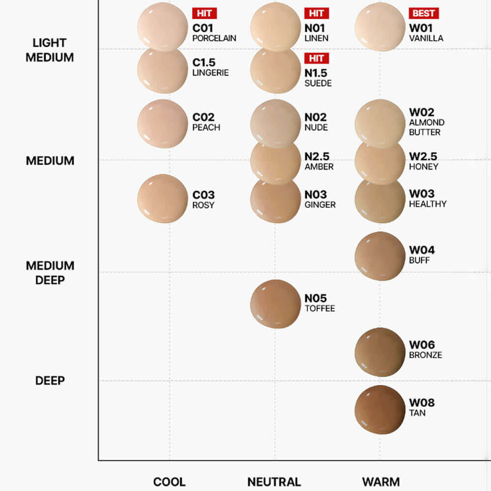Увлажняющий тональный флюид TFIT Radiance Fit Serum Foundation C01 Porcelain