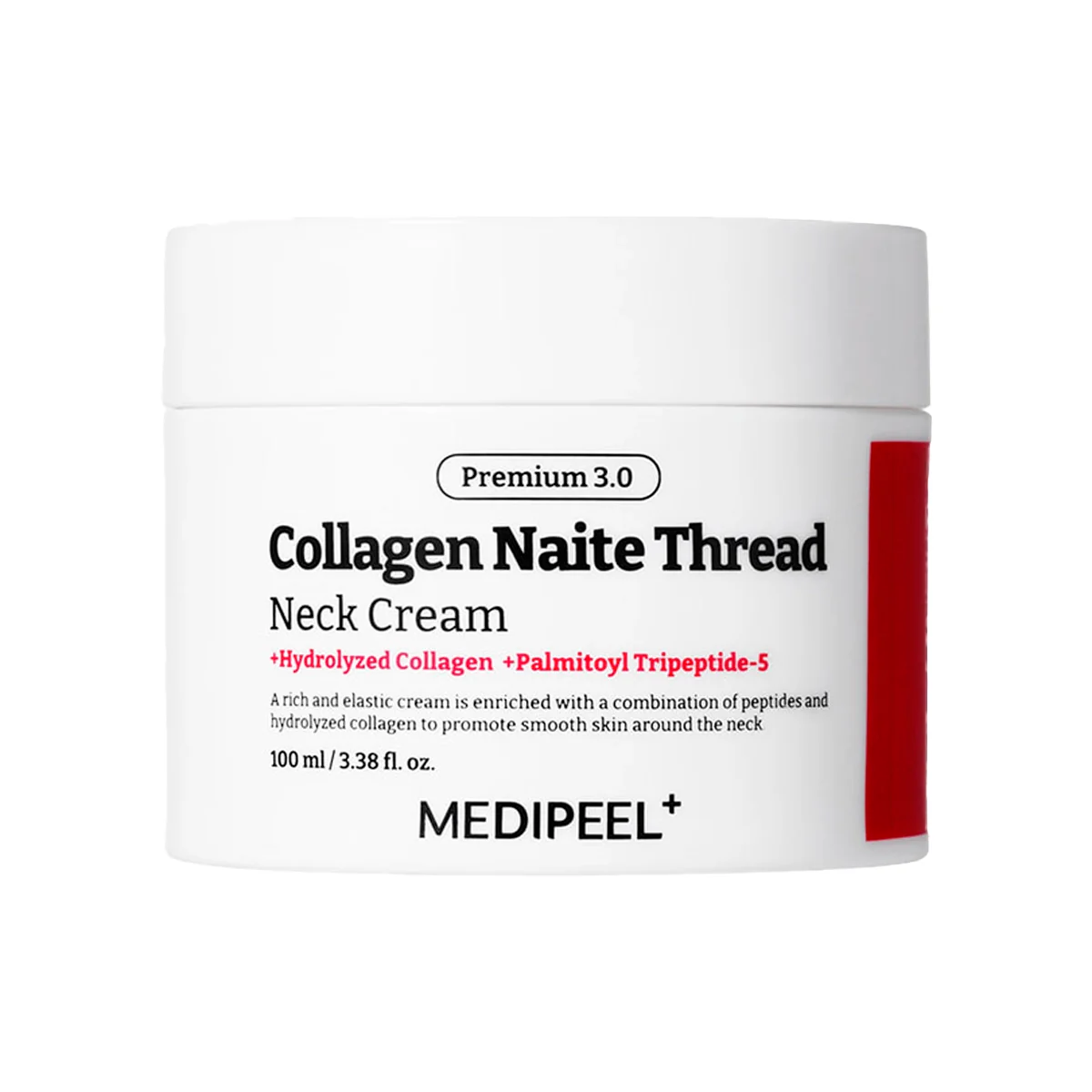 Лифтинг-крем для шеи с пептидами и коллагеном MEDIPEEL Premium Collagen Naite Thread Neck Cream 2.0