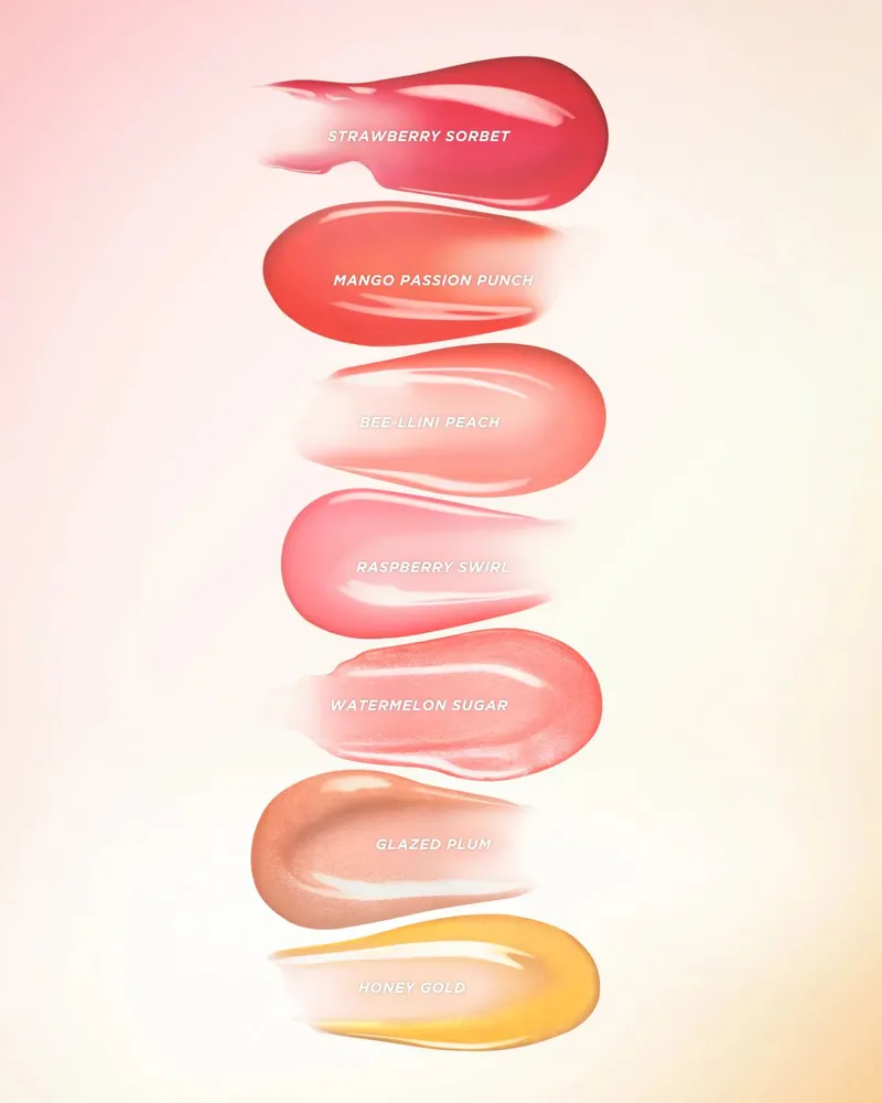 GISOU Обогащённое мёдом масло для губ 8 мл Honey Infused Lip Oil BEE ILINI PEACH