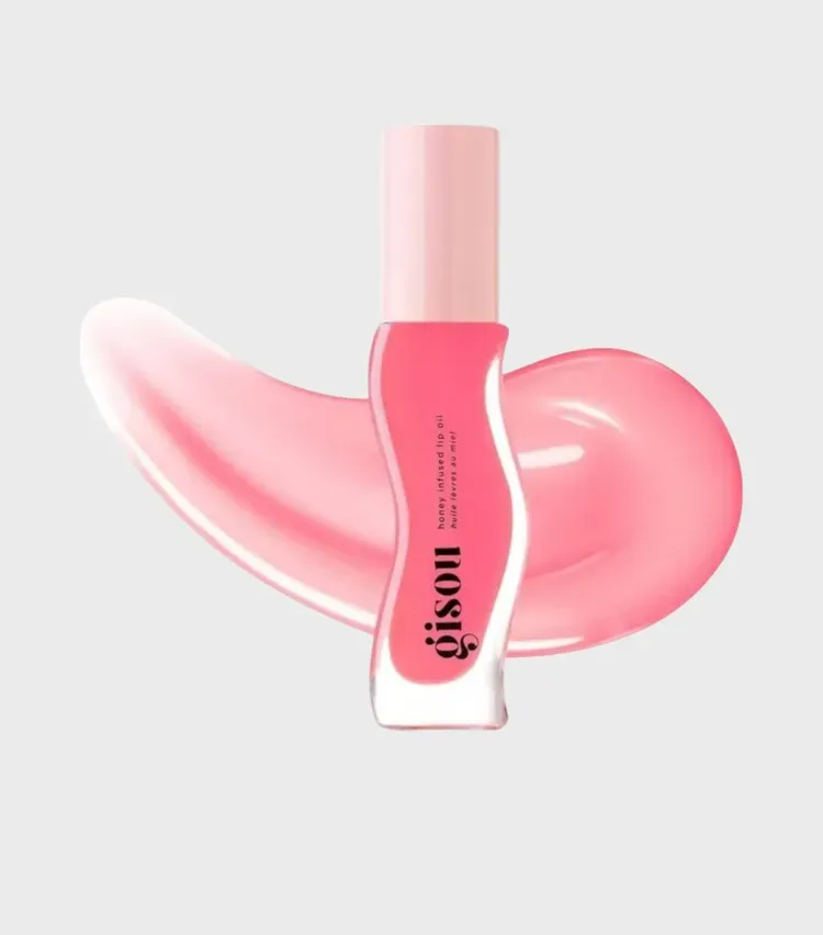 GISOU Обогащённое мёдом масло для губ 8 мл Honey Infused Lip Oil RASPBERRY SWIRL