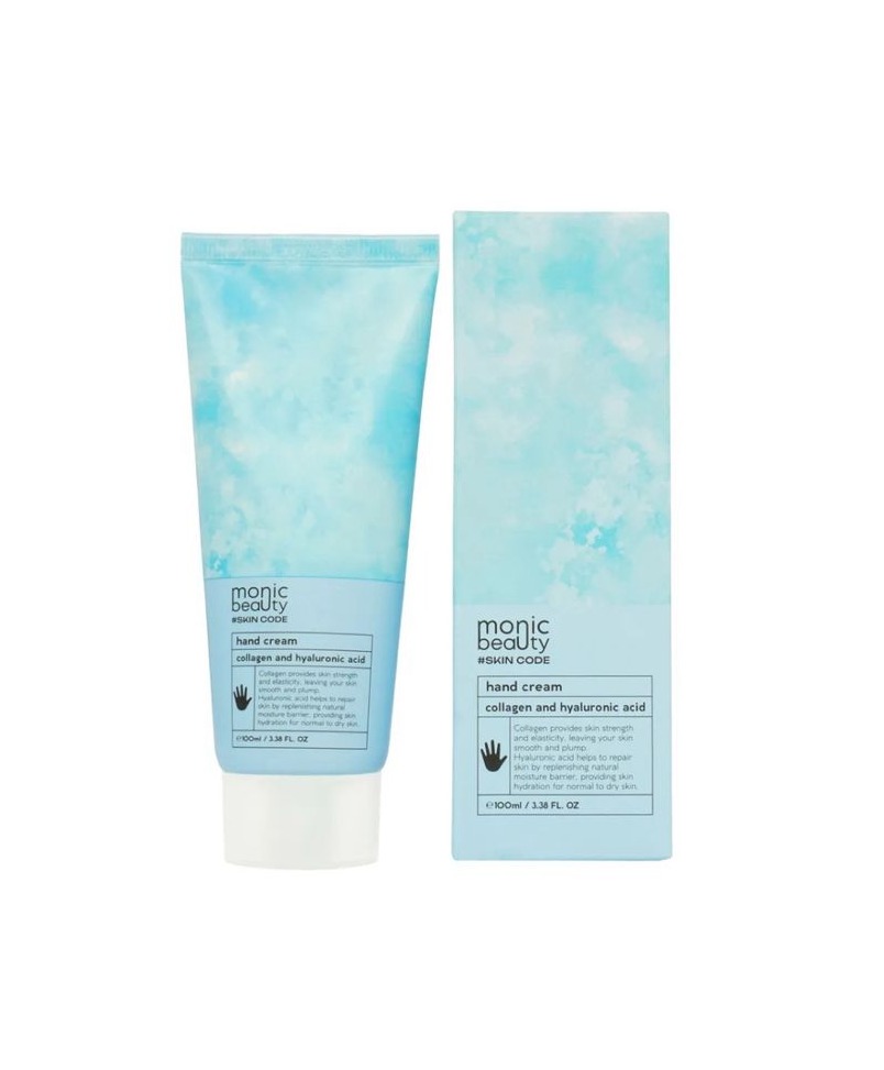 MONIC BEAUTY Skin Code Крем для рук Коллаген и гиалуроновая кислота
