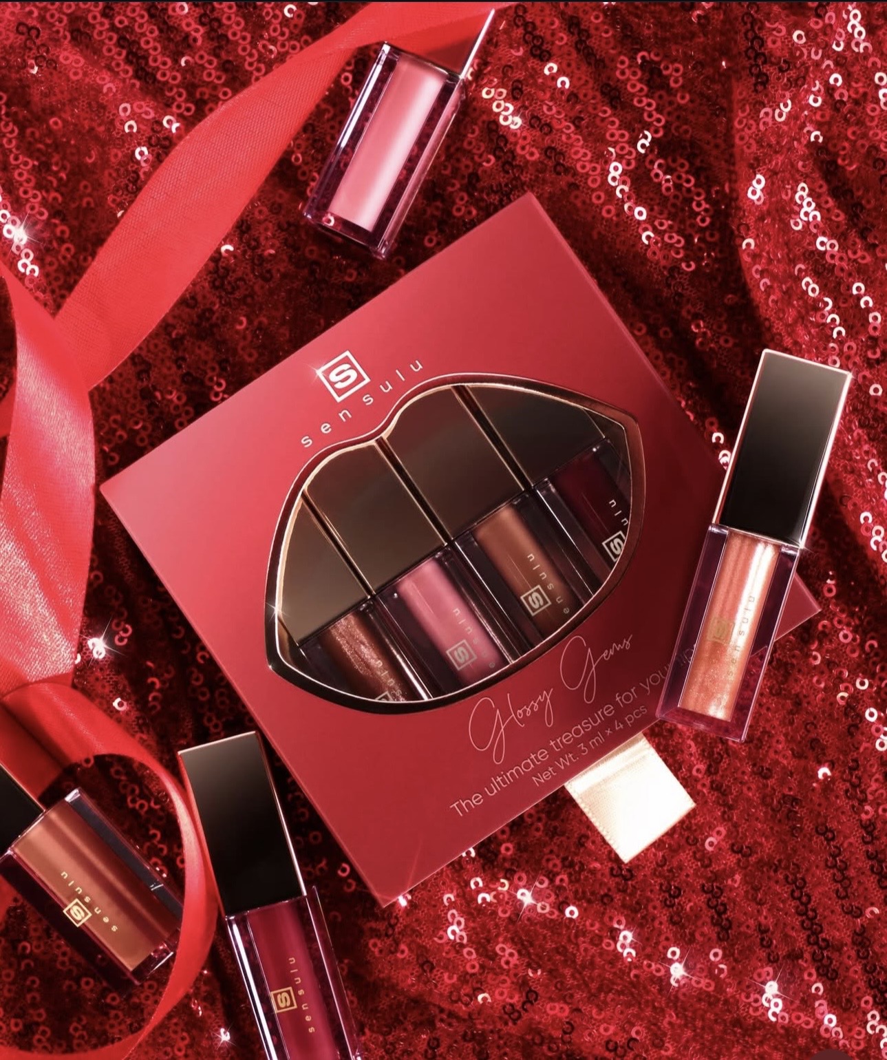 Sen sulu мини блеск для губ Сет