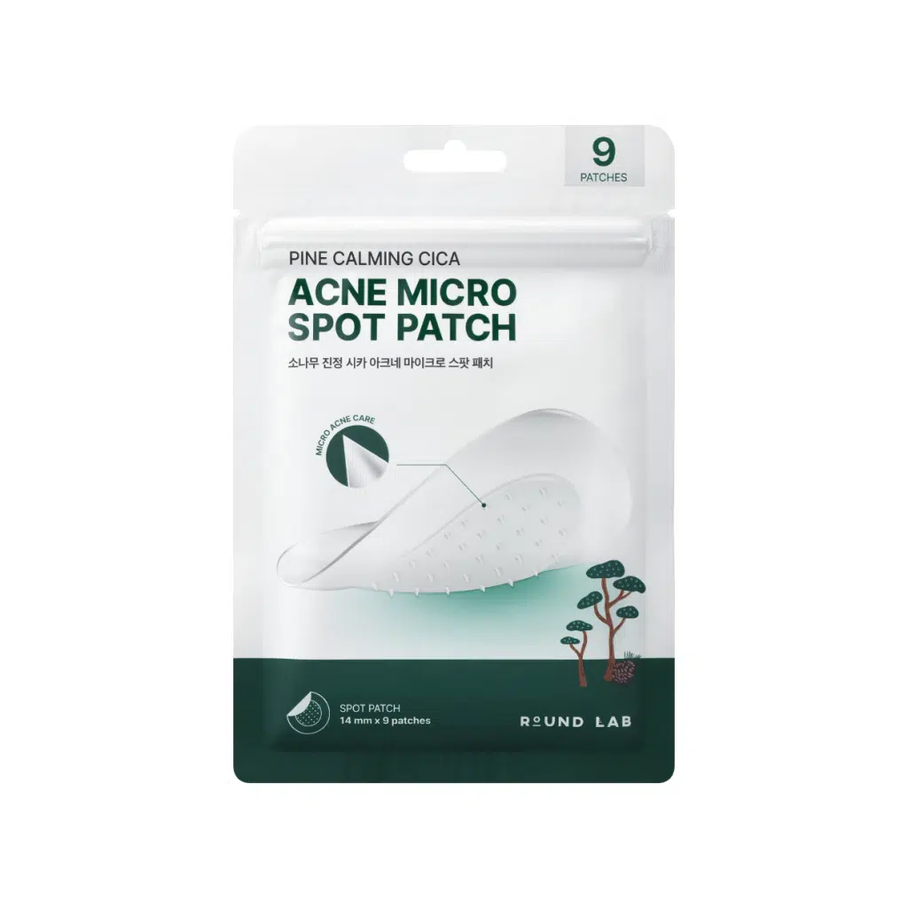 Микроиголочные патчи против прыщей ROUND LAB ACNE MICRO SPOT PATCH 9 шт
