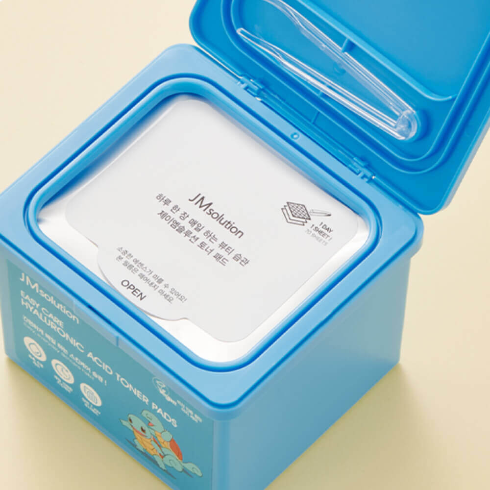 Увлажняющие тонер-пэды с гиалуроновой кислотой JMsolution Toner Pad Easy Care Hyaluronic Acid