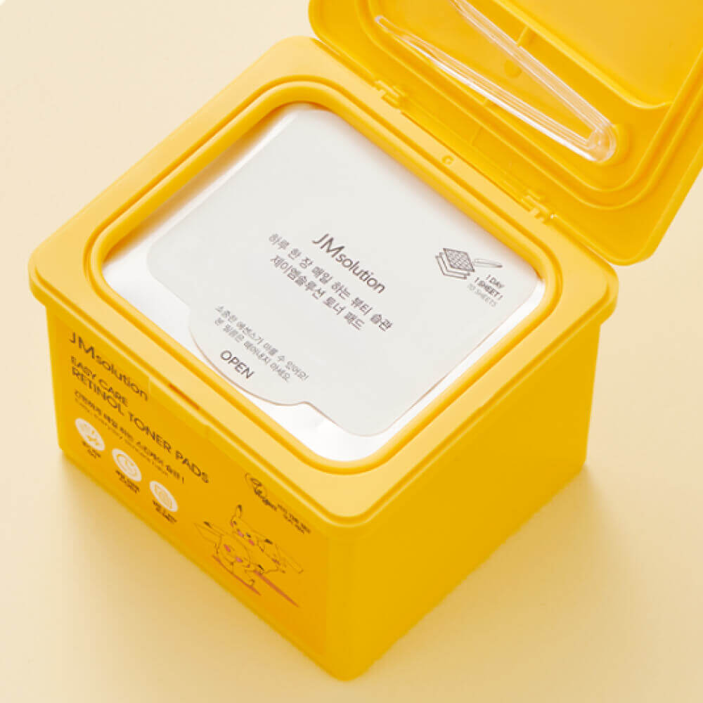Обновляющие тонер-пэды с ретинолом JMsolution Easy Care Retinol Toner Pads