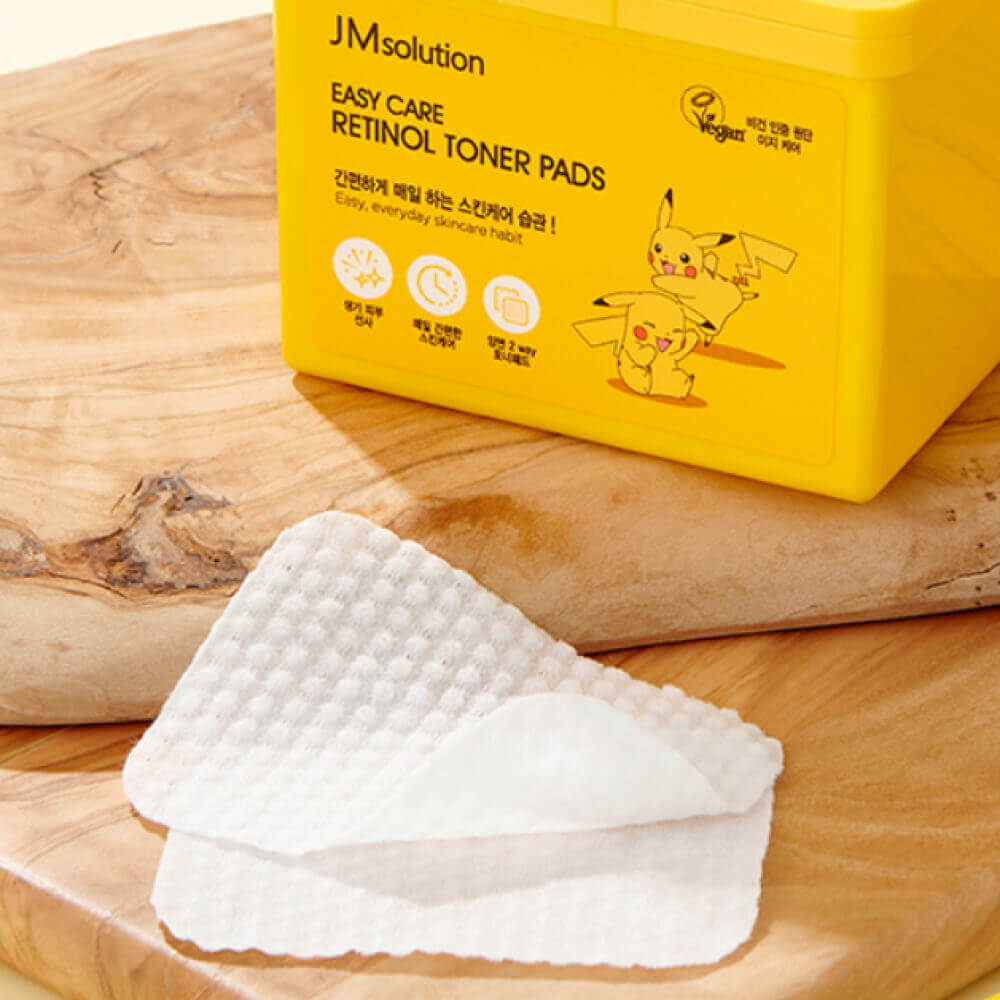 Обновляющие тонер-пэды с ретинолом JMsolution Easy Care Retinol Toner Pads