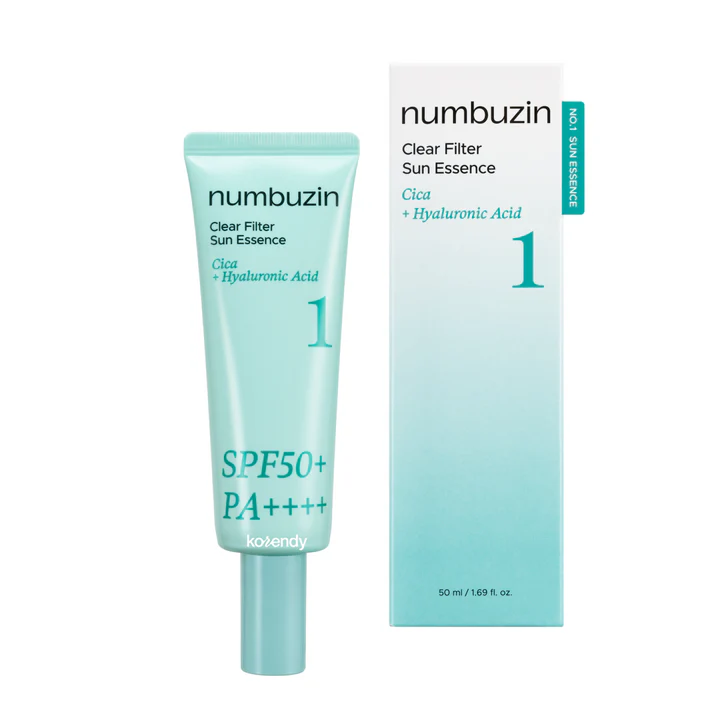 Солнцезащитная эссенция NUMBUZ:N No.1 Clear Filter Sun Essence SPF50+ PA++++