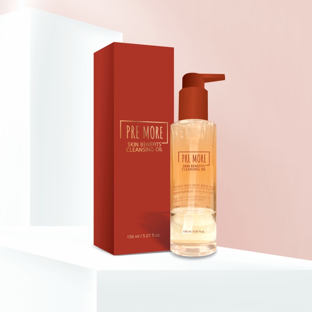 Гидрофильное масло для снятия макияжа Pre More Skin Benefits Cleansing Oil