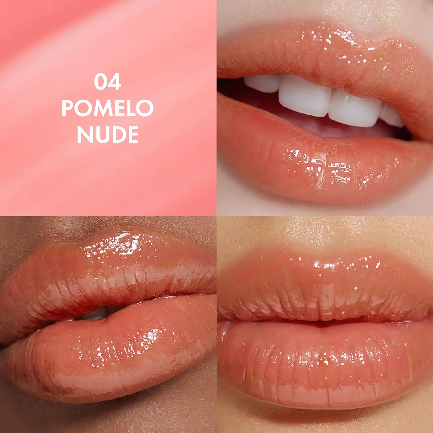 Увлажняющий тинт для губ AMUSE Dew Tint 04 Pomelo nude