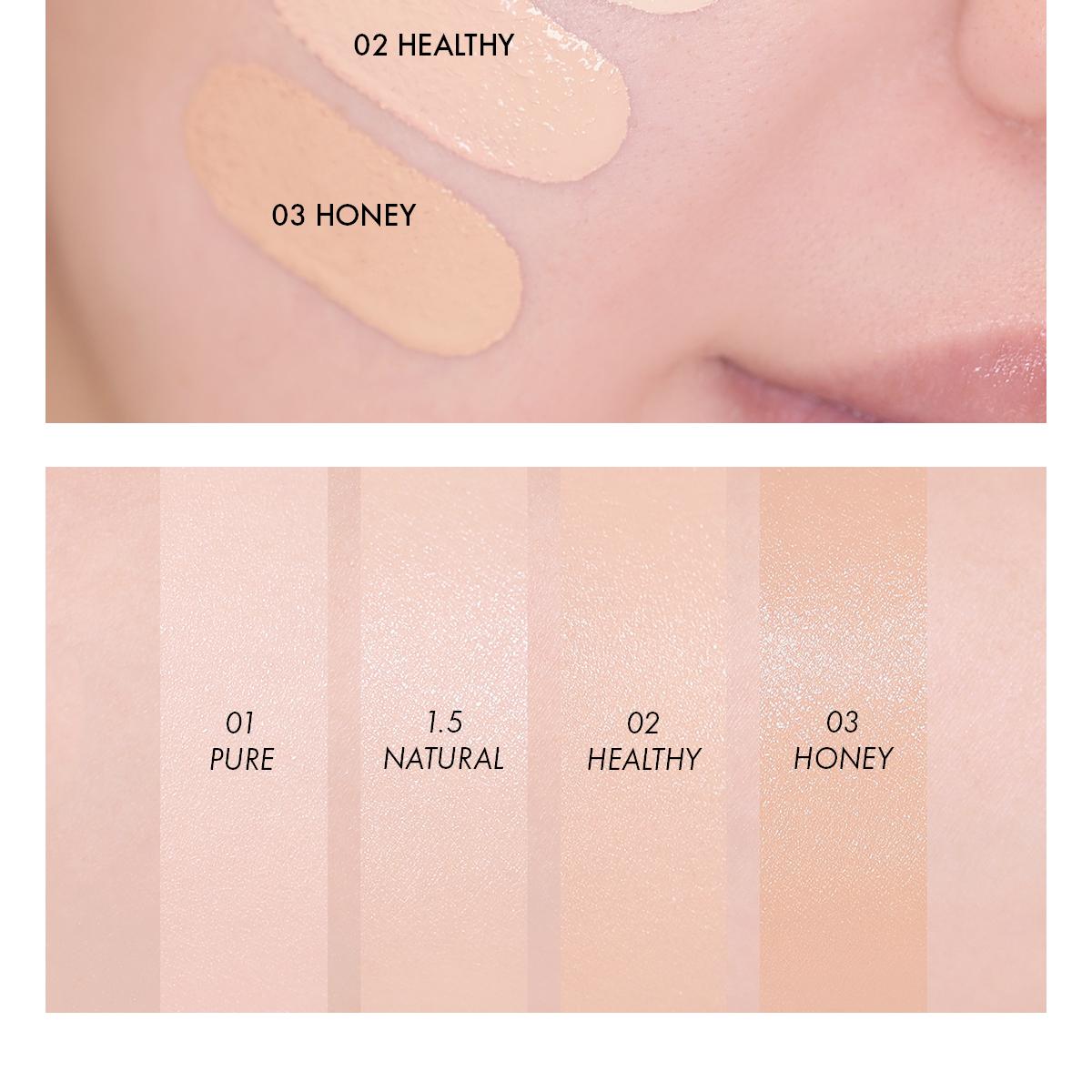 Рефил для тональной основы AMUSE Dew Wear Foundation Refill SPF 50+ PA++++ 1.5 Natural