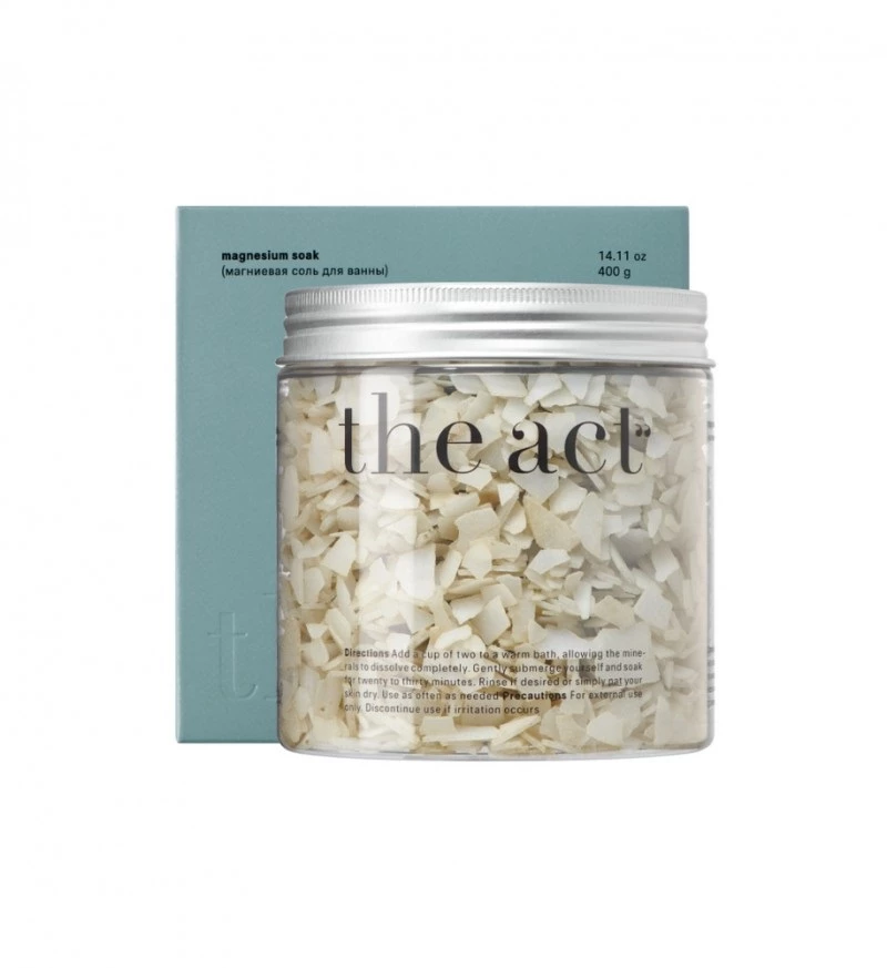 Магниевая соль для ванны The Actmagnesium soak