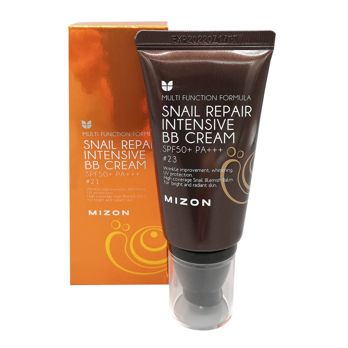 ВВ-крем с муцином улитки Mizon Snail Repair Intensive BB Cream SPF50+ PA+++ №23