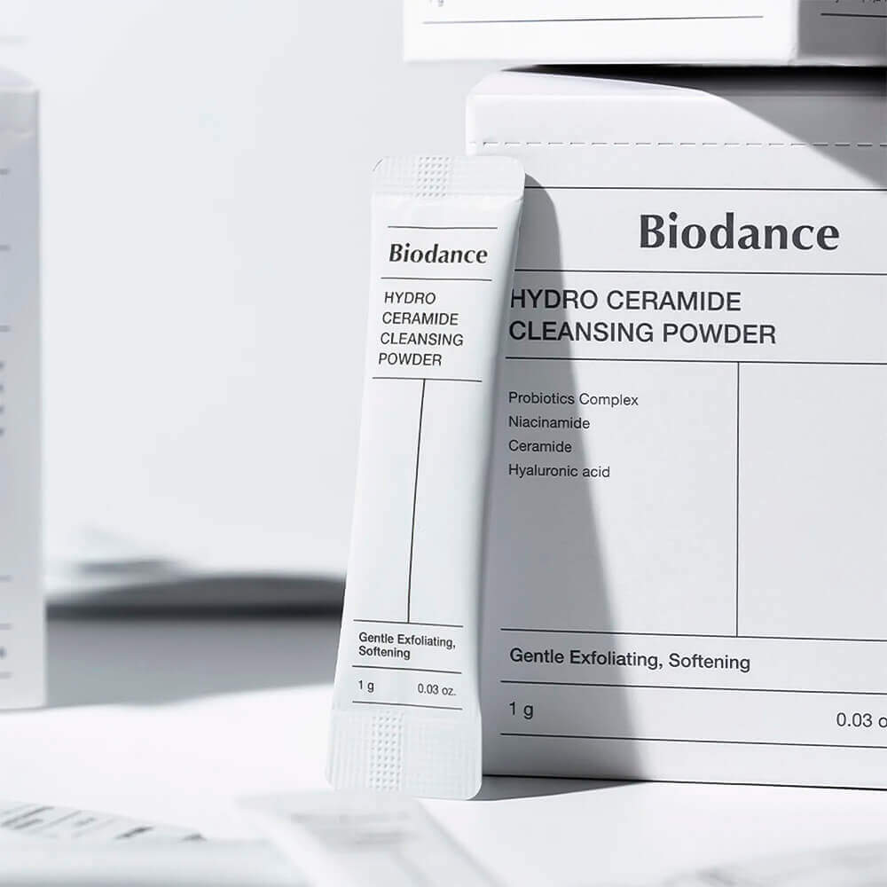 Увлажняющая энзимная пудра с церамидами Biodance Hydro Ceramide Cleansing Powder