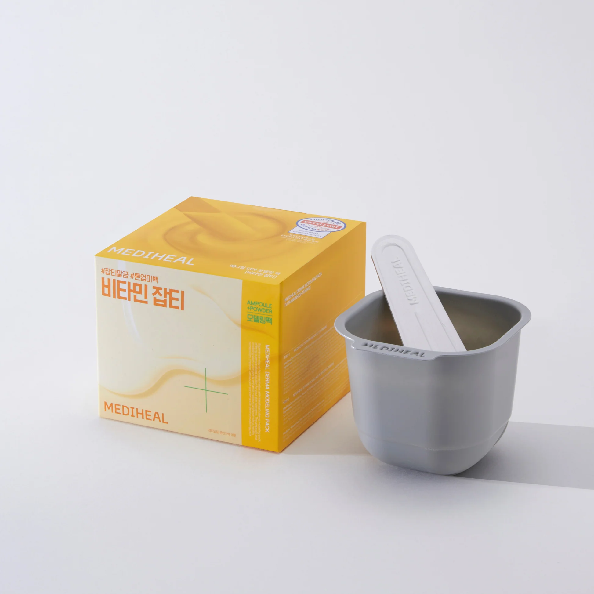 Альгинатная Маска для лица с витаминами для выравнивания цвета кожи Mediheal 28 гр