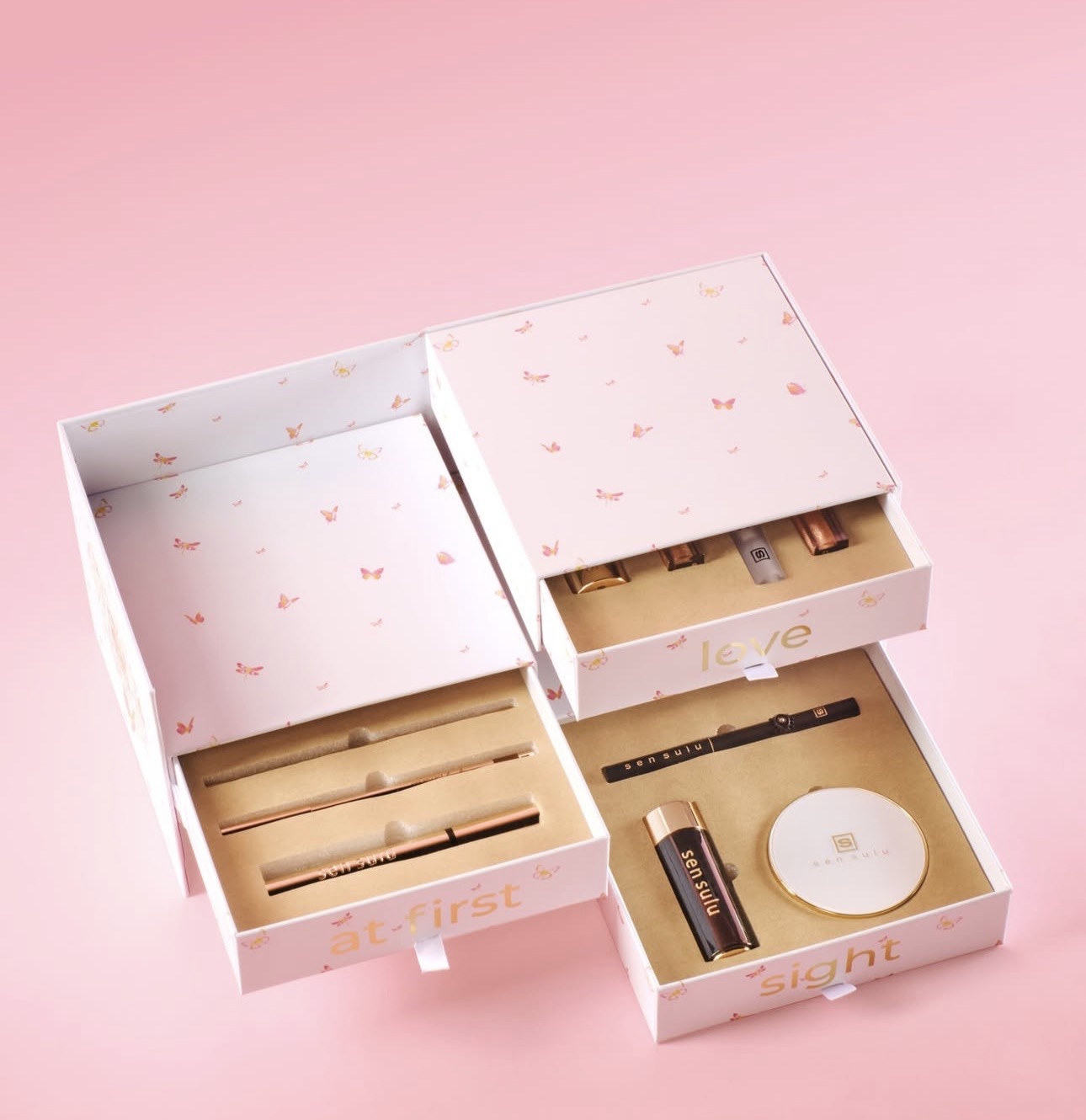 Подарочный бокс SEN SULU "PETAL HEART"