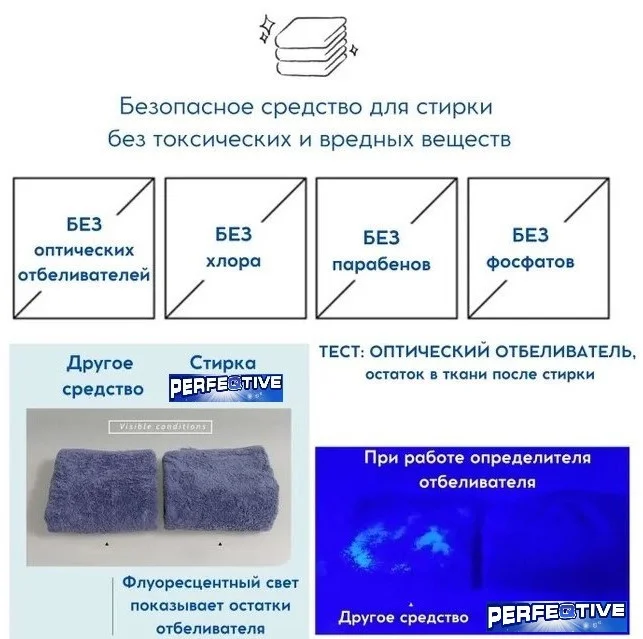 Жидкость для стирки Цветного и Темного белья PERFEQTIVE Color&Dark Laundry Detergent 3.1 л  