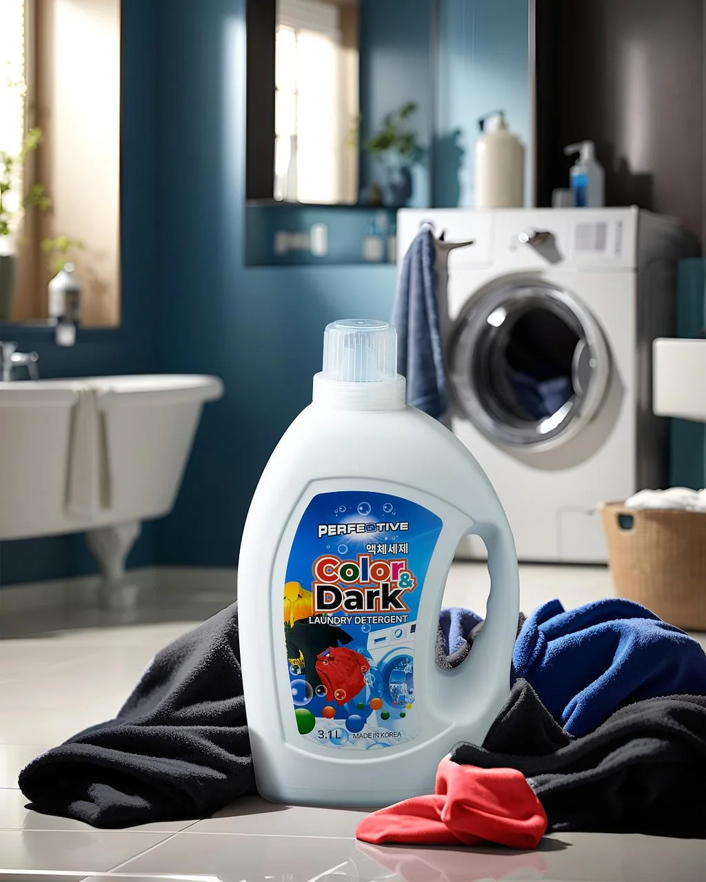 Жидкость для стирки Цветного и Темного белья PERFEQTIVE Color&Dark Laundry Detergent 3.1 л  
