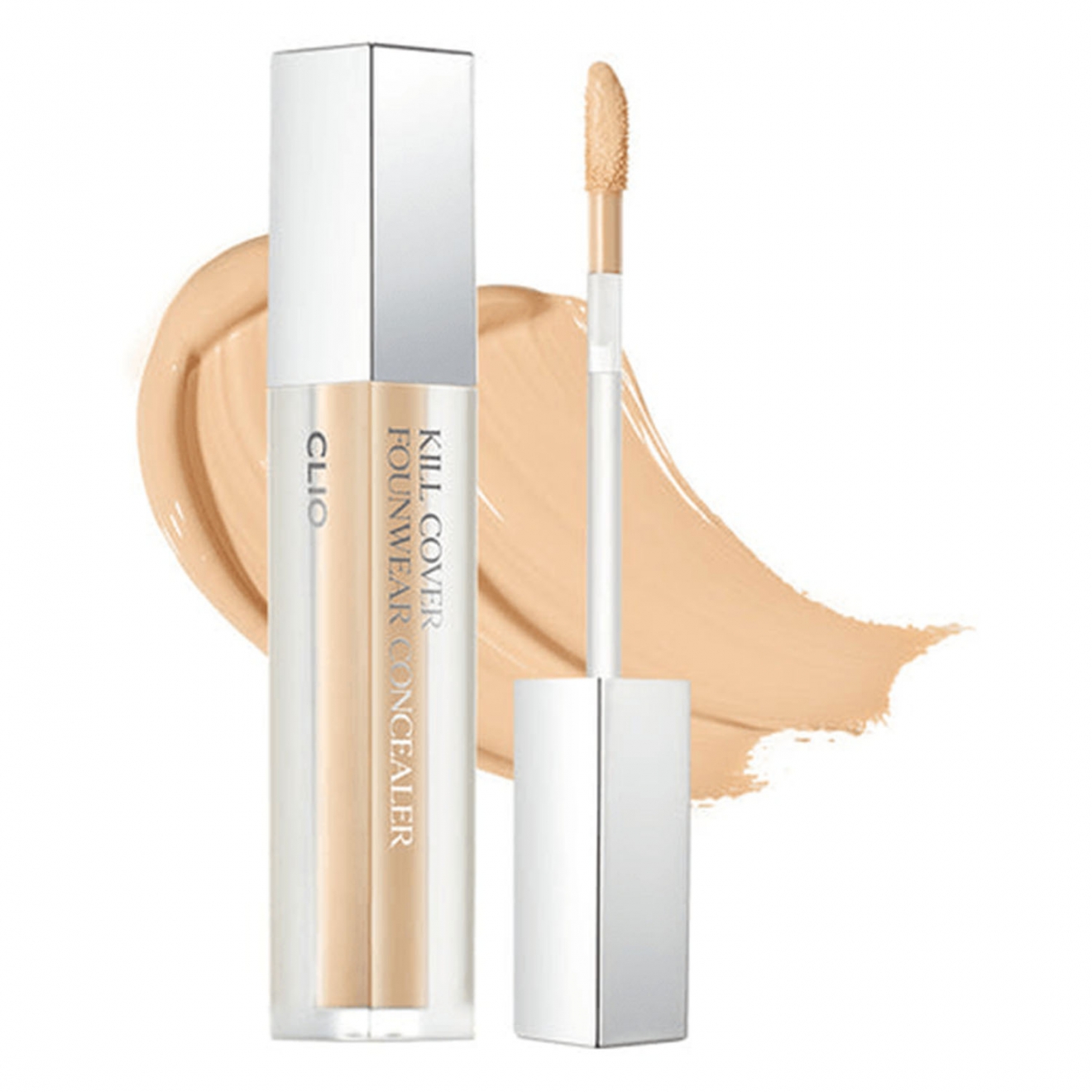 Консилер Clio Kill Cover Founwear Concealer 4-BO Ginger, 6г. Консилер Clio Kill Cover Founwear Concealer 4-BO Ginger, 6г